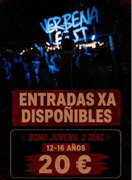 Verbena Fest 2026 - Bono juvenil