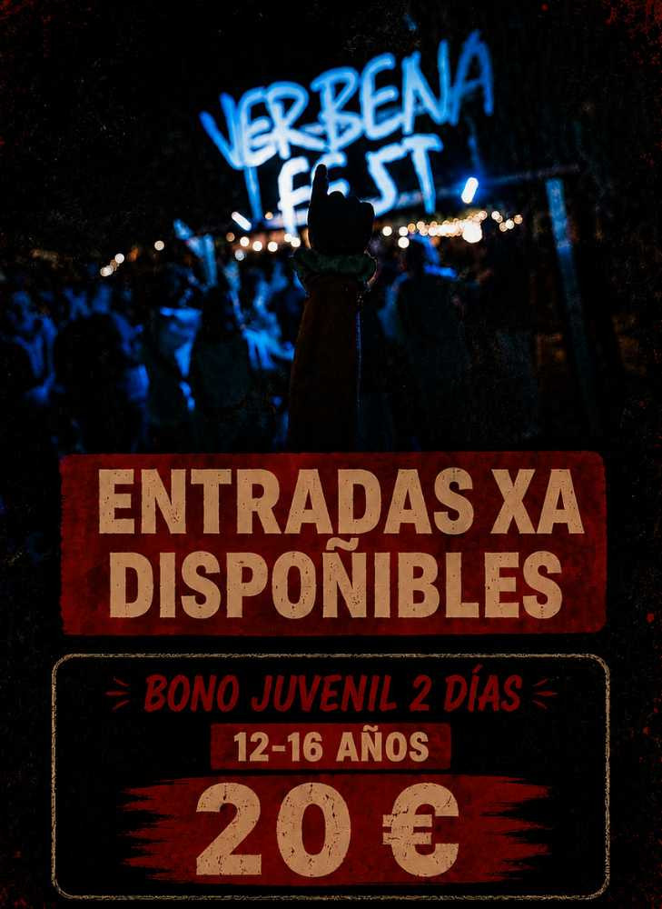 Verbena Fest 2026 - Bono juvenil