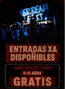 Verbena Fest 2026 - Bono infantil
