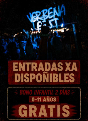 Verbena Fest 2026 - Bono infantil